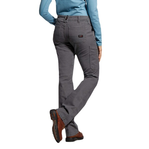 Ariat Women's FR Stretch DuraLight Canvas Pants in Iron Gray